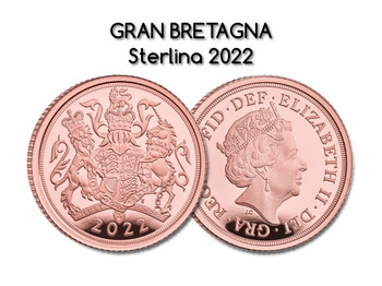 Gran Bretagna - Sterlina 2022